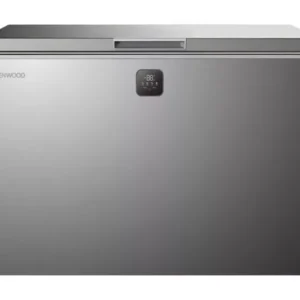 KENWOOD GREY 277L CHEST FREEZER-FROST FREE-FAST FREEZE-WINTER SAFE-NEW GRADED