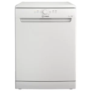 INDESIT WHITE DISHWASHER-14 PLACE SETTINGS-PUSH & GO-QUICK WASH-DELAY START-EX DISPLAY