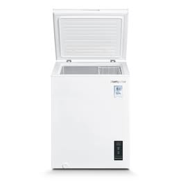 MONTPELLIER WHITE 99L CHEST FREEZER-OUTBUILDING SAFE-COUNTER BALANCED LID-NEW BOXED