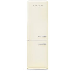 SMEG CREAM RETRO 60/40 FRIDGE FREEZER-FROST FREE-331L