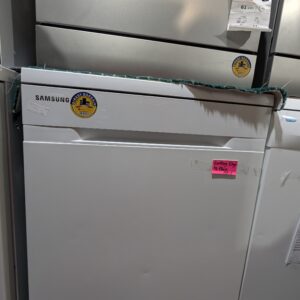 SAMSUNG WHITE DISHWASHER-15 PLACE SETTINGS-CUTLERY TRAY-HALF LOAD-WATERFALL TECH-NEW GRADED