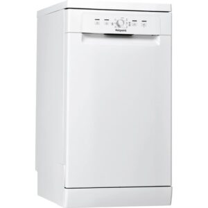 HOTPOINT WHITE SLIMLINE DISHWASHER-10 PLACE SETTING-DELAY START-QUICK WASH-ECO WASH-NEW GRADED
