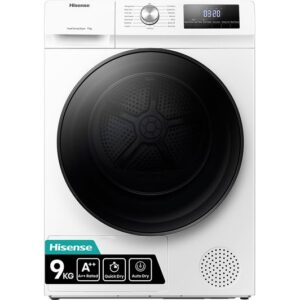 HISENSE WHITE 9KG HEAT PUMP TUMBLE DRYER-A++