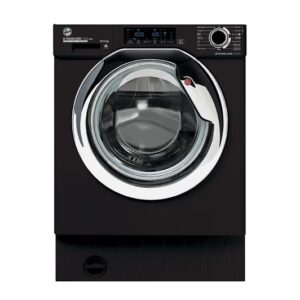 HOOVER H WASH & DRY 300 PRO BLACK INTEGRATED WASHER DRYER-9KG/5KG-1600 SPIN-RAPID PROGRAM-KG MODE-EX DISPLAY
