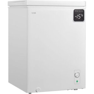 LOGIK WHITE 143L CHEST FREEZER-WINTER SAFE-FREEZER TO FRIDGE MODE-BASKET-EX DISPLAY