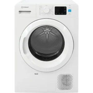 INDESIT WHITE PUSH&GO 9KG HEAT PUMP TUMBLE DRYER-QUICK DRY-A++-SPACIOUS-SIMPLE-EFFICIENT-NEW